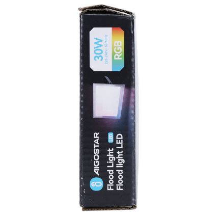 Aigostar - Світлодіодний RGB димований прожектор LED/30W/230V IP65 + пульт дистанційного керування