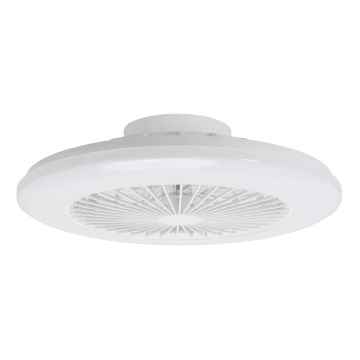 Aigostar - LED RGB Стельовий світильник з вентилятором та регулюванням яскравості MESH LED/40W/230V 2700-6500K білий + пульт дистанційного керування