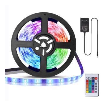 Aigostar - LED RGB з регулюванням яскравості стрічка 3м LED/24W/12/230V IP65 + ДК