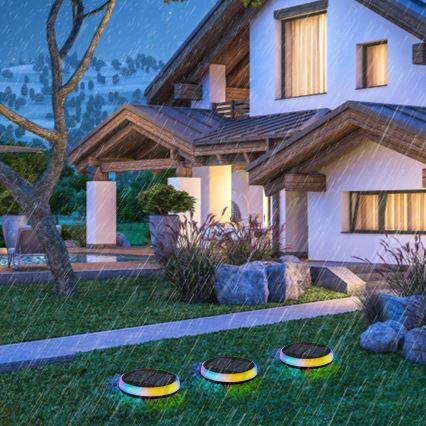 Aigostar - LED RGBIC Світильник на сонячній батареї LED/0,6W/3,7V IP65