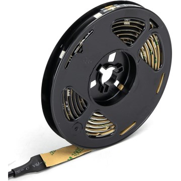 Aigostar - LED RGBIC світлодіодна стрічка з регулюванням яскравості 2m LED/4,9W/5V + пульт дистанційного керування