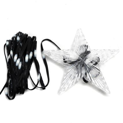 Aigostar - LED RGBICW умная уличная  гирлянда MESH 50xLED 5m IP44 + пульт дистанционного управления