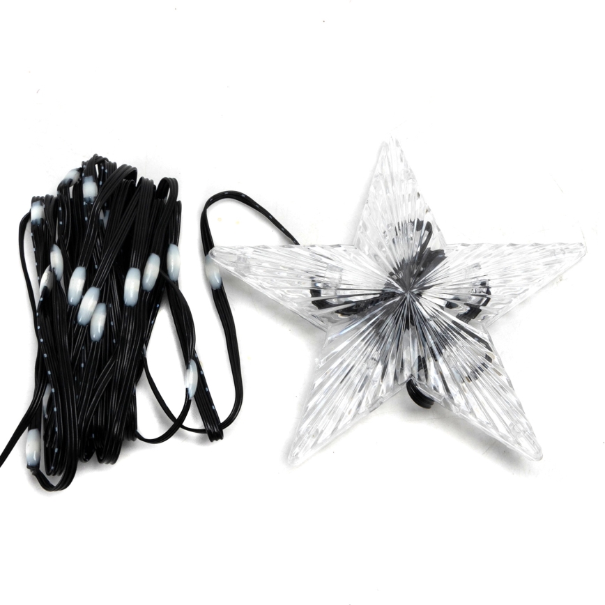 Aigostar - LED RGBICW умная уличная  гирлянда MESH 50xLED 5m IP44 + пульт дистанционного управления