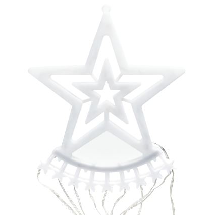 Aigostar - LED RGBICW Уличное рождественское украшение 250 светодиодов/230 В 2,5 м IP44 + пульт дистанционного управления