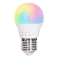 Aigostar - LED RGBW диммируемая лампа G45 E27/4,8W/230V 3000K + пульт ДУ