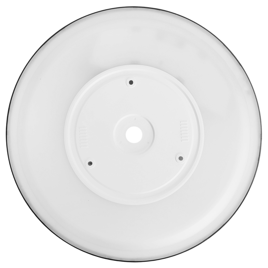Aigostar - LED RGBW диммируемый потолочный светильник MESH LED/24W/230V 3000-6500K черный + пульт дистанционного управления