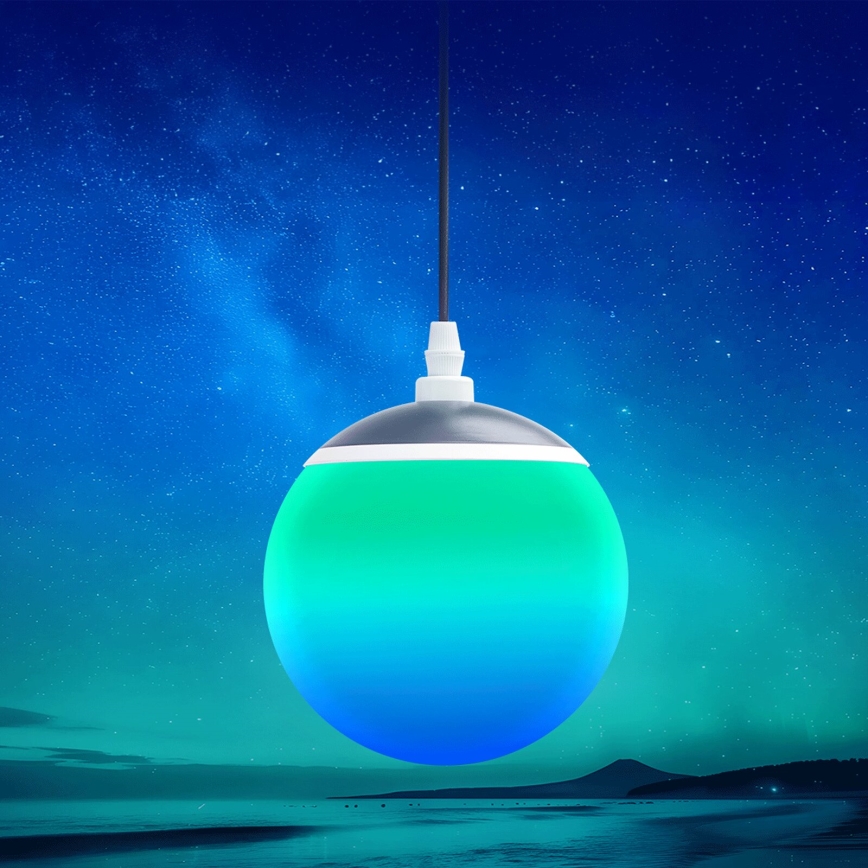 Aigostar - LED RGBW Підвісна люстра з регулюванням яскравості MESH LED/8W/230V 2700-6500K білий + пульт дистанційного керування