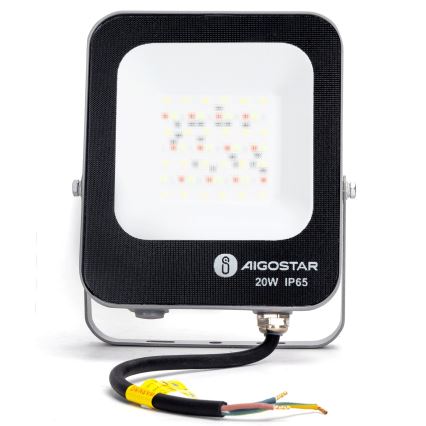 Aigostar - LED RGBW Прожектор з регулюванням яскравості MESH Smart LED/20W/230V 6500K IP65 + пульт дистанційного керування