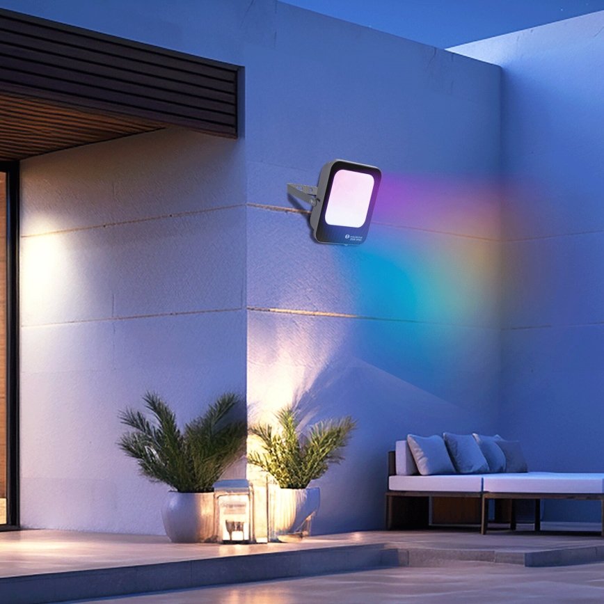 Aigostar - LED RGBW Прожектор з регулюванням яскравості MESH Smart LED/30W/230V 6500K IP65 + пульт дистанційного керування