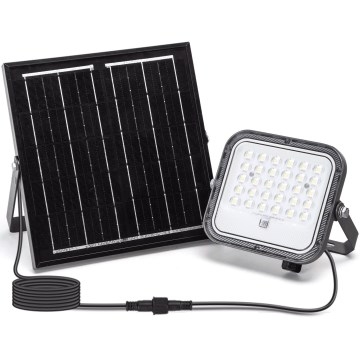 Aigostar - LED RGBW Прожектор з регулюванням яскравості на сонячній батареї LED/50W/3,4V IP66 + пульт дистанційного керування