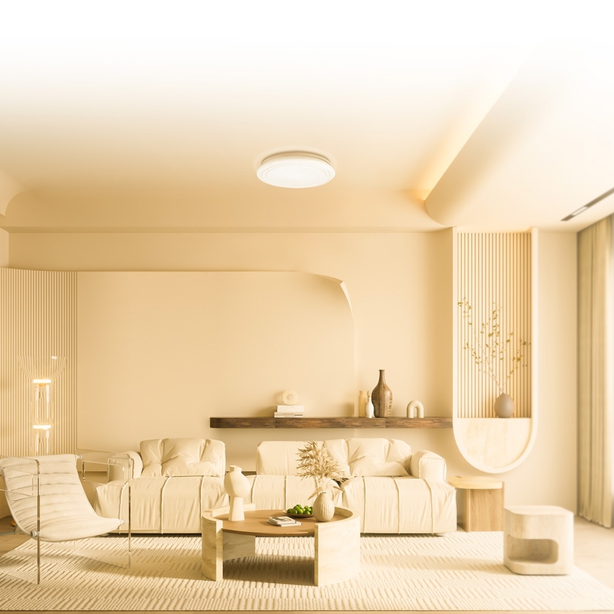 Aigostar - LED RGBW Світильник для ванної з регулюванням яскравості LED/39W/230V 50 см Wi-Fi IP44