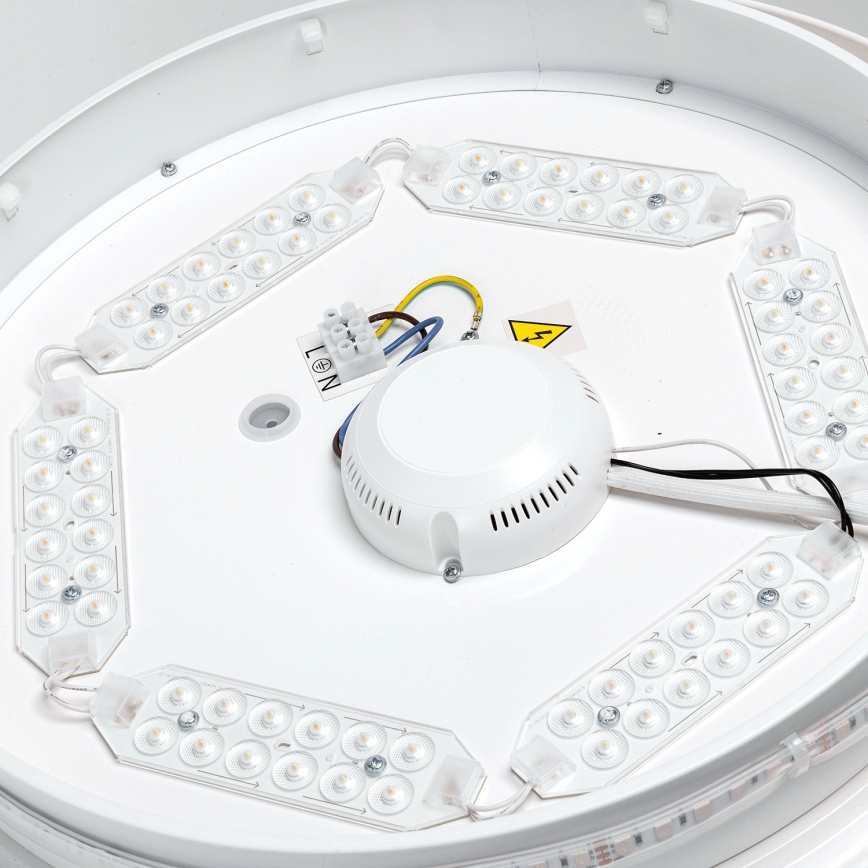 Aigostar - LED RGBW Світильник для ванної з регулюванням яскравості LED/39W/230V 50 см Wi-Fi IP44