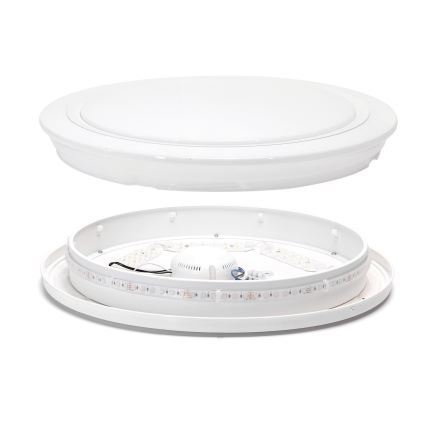 Aigostar - LED RGBW Світильник для ванної з регулюванням яскравості LED/39W/230V 50 см Wi-Fi IP44
