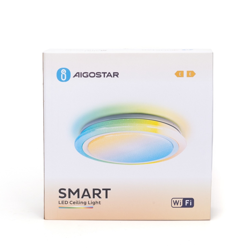Aigostar - LED RGBW Світильник для ванної з регулюванням яскравості LED/39W/230V 50 см Wi-Fi IP44