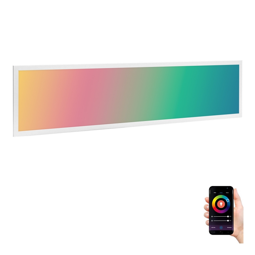 Aigostar - LED RGBW Вбудована стельова панель з регулюванням яскравості MESH LED/36W/230V 2700-6500K 120x30 см