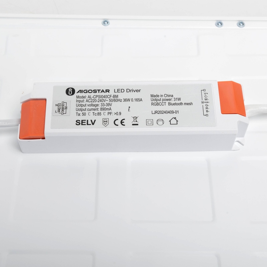 Aigostar - LED RGBW Вбудована стельова панель з регулюванням яскравості MESH LED/36W/230V 60x60 см