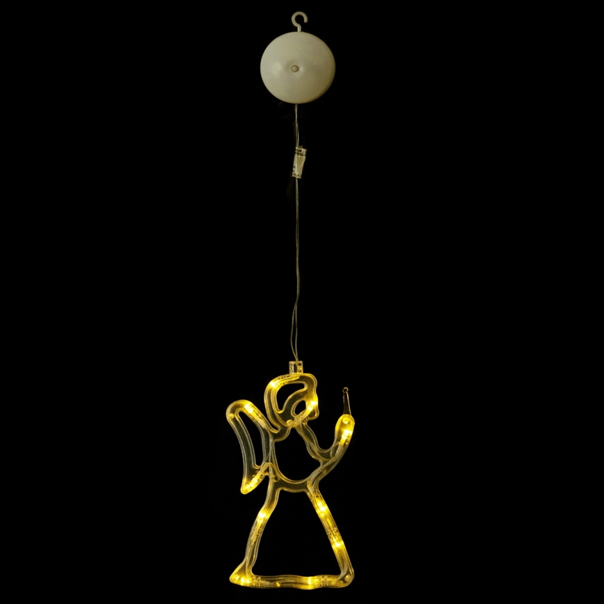 Aigostar - LED Різдвяна декорація LED/3xAAA янгол 21 см