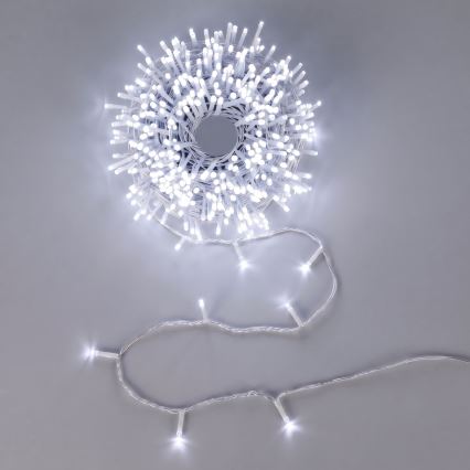 Aigostar - LED Різдвяна гірлянда 100xLED/3xAA 10,3m холодно-білий