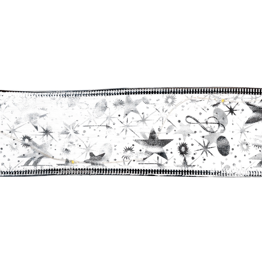 Aigostar - LED різдвяна гірлянда 100xLED/3xAA 10 м тепле біле світло, срібна