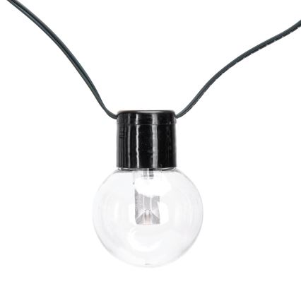 Aigostar - LED Різдвяна гірлянда на сонячній батареї 20xLED/8 функцій 11,5 м IP65 кольоровий
