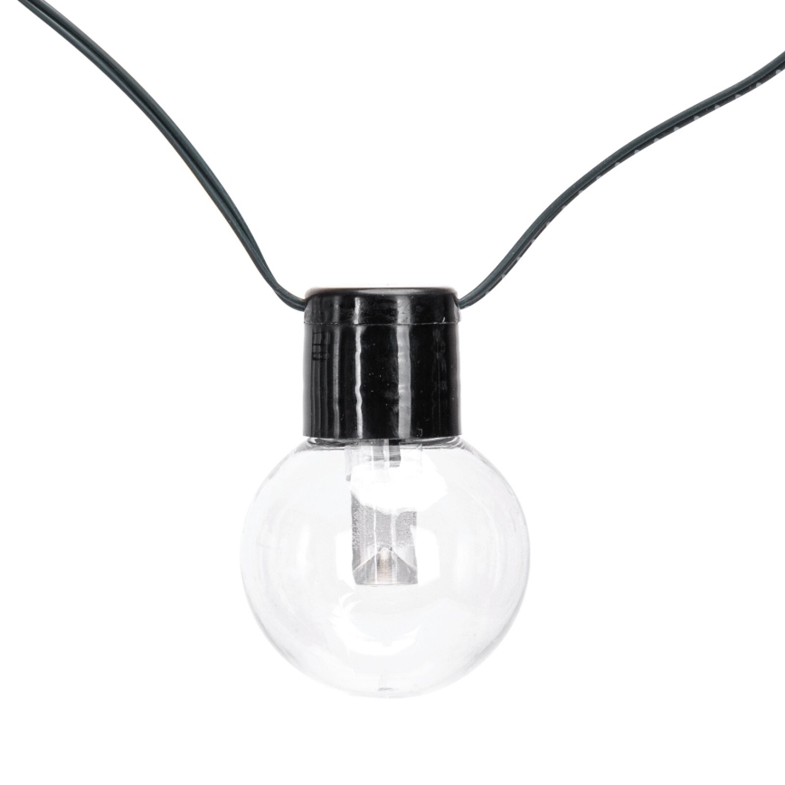 Aigostar - LED Різдвяна гірлянда на сонячній батареї 20xLED/8 функцій 11,5 м IP65 кольоровий