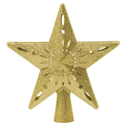 Aigostar - LED різдвяний проектор сніжинок LED/5W/230V холодний білий золота зірка