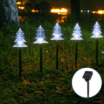 Aigostar - LED Різдвяний світильник на сонячній батареї LED/0,054W/1,2V 1м IP65 холодний білий