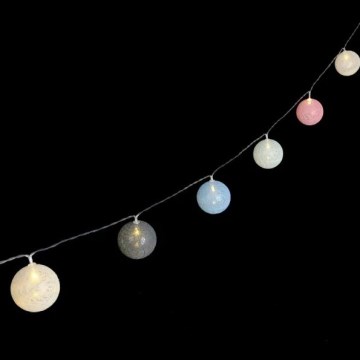 Aigostar - LED Рождественская гирлянда 10xLED/3xAA 2m тёплый белый