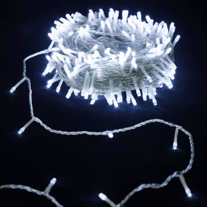 Aigostar - LED Рождественская гирлянда 20xLED/3xAA 2,3m холодный белый