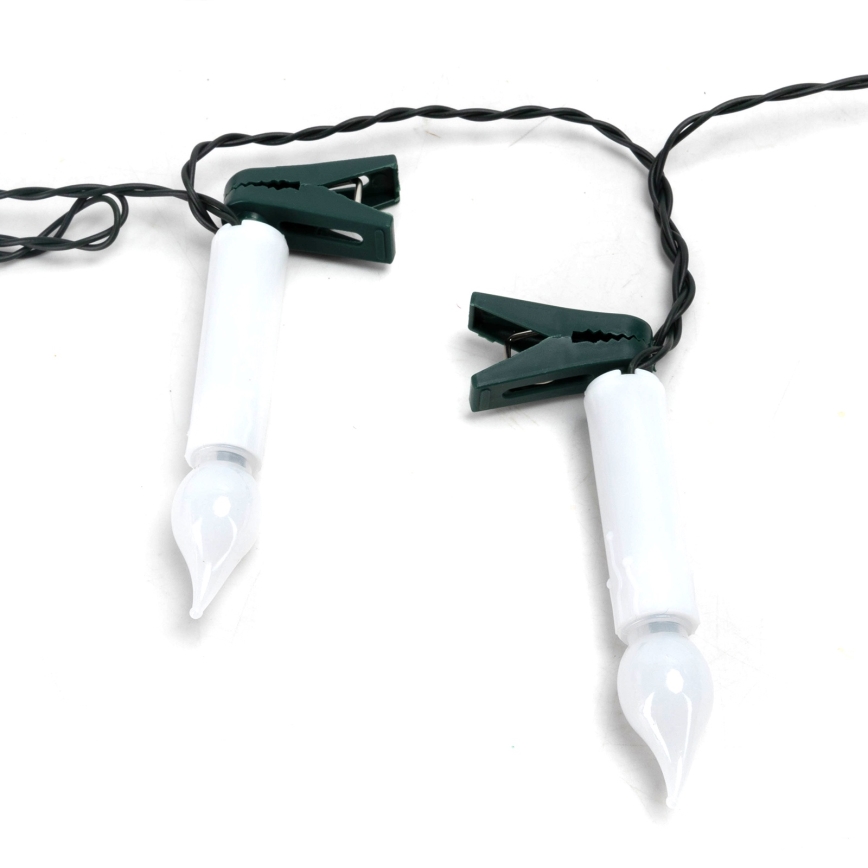 Aigostar - LED Рождественская гирлянда 25xLED/3xAA 5 m тёплый белый