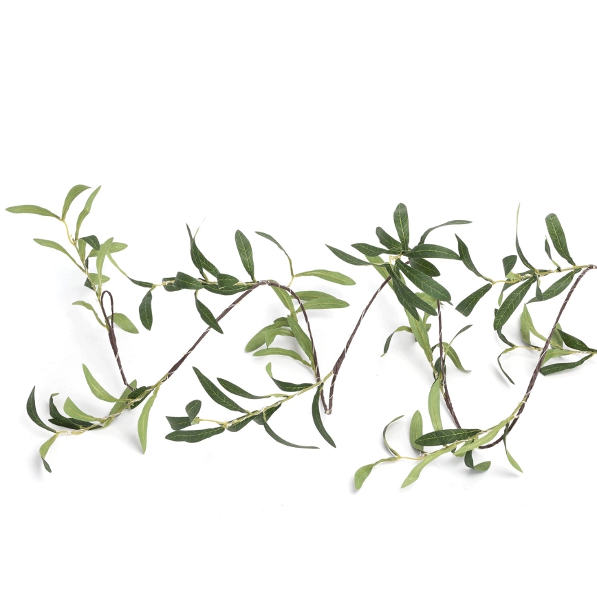 Aigostar - Светодиодная солнечная гирлянда 60xLED/4м IP65 300 мАч тёплый белый оливковый