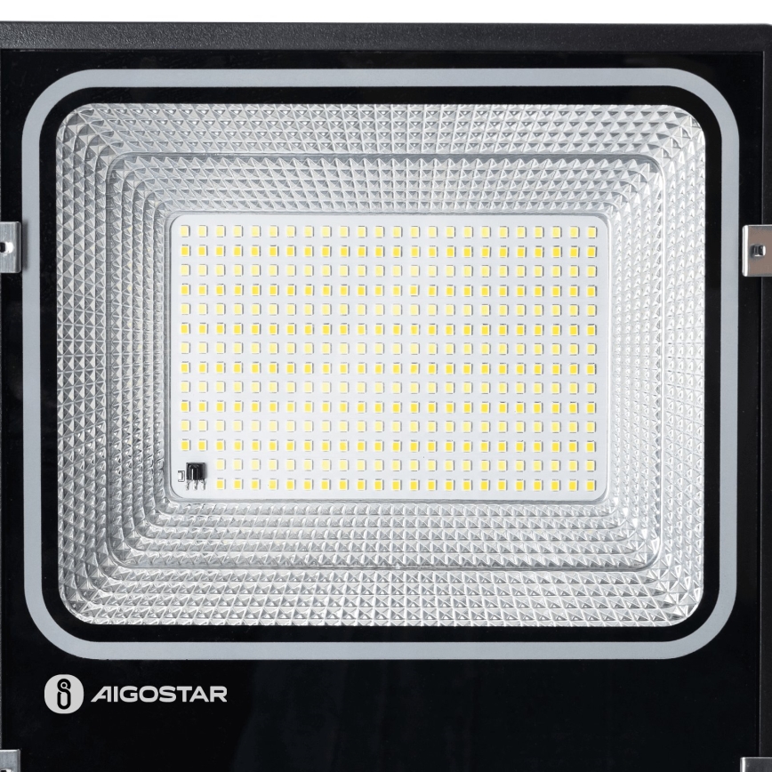 Aigostar - солнечный светодиодный прожектор LED/150W/3,2V 3000mAh 3000K/4000K/6500K IP66 + пульт дистанционного управления