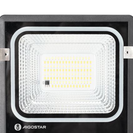 Aigostar - LED солнечный прожектор LED/50W/3,2V 1200mAh 3000K/4000K/6500K IP66 + пульт дистанционного управления