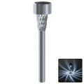 Aigostar - LED солнечный светильник LED/2V IP44 40 mAh матовый хром