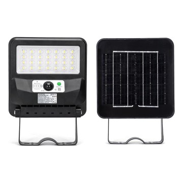 Aigostar - LED солнечный уличный фонарь с датчиком LED/50W/3,2V 1000mAh 6500K + пульт дистанционного управления