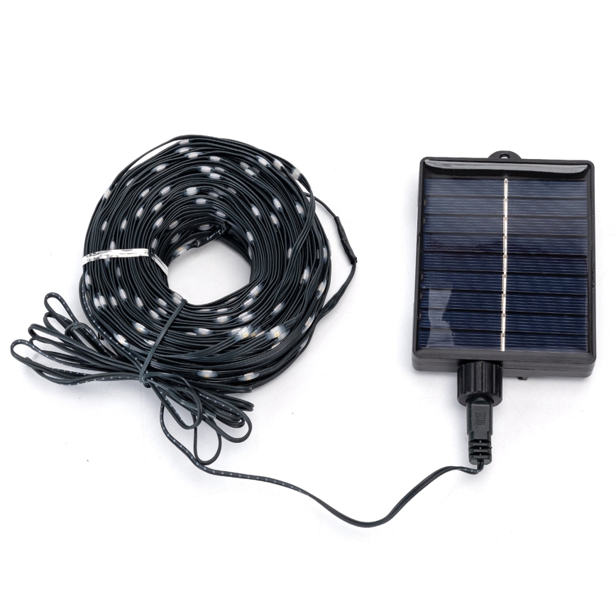 Aigostar - LED сонячна різдвяна гірлянда 500xLED/8 функцій 52m IP65 холодне біле світло 1200 mAh
