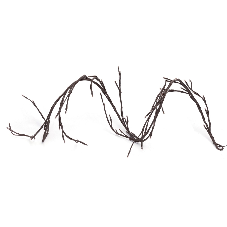 Aigostar - Світлодіодний сонячний гірлянд 72xLED/4м IP65 300 мАг тепле біле світло для гілок дерев