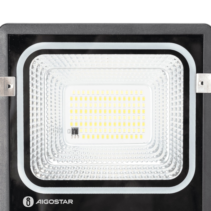 Aigostar - LED сонячний прожектор LED/50W/3,2V 1200mAh 3000K/4000K/6500K IP66 + пульт дистанційного керування