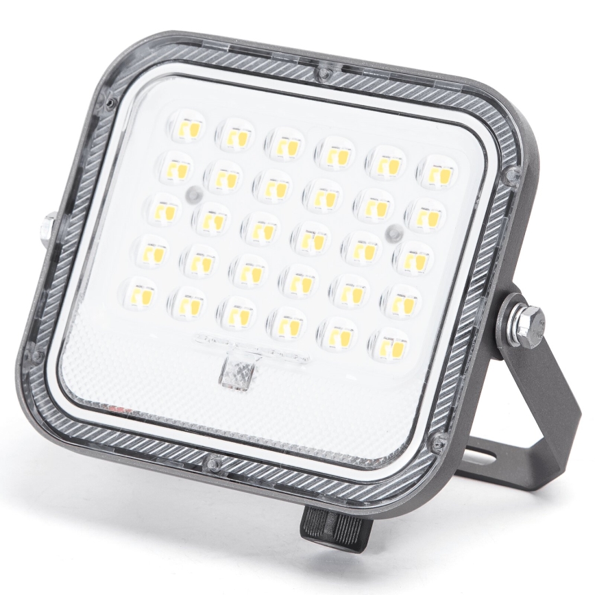 Aigostar - LED сонячний прожектор із регулюванням яскравості LED/50W/3,4V 3000/4000/6500K IP66 4000 mAh + пульт дистанційного керування