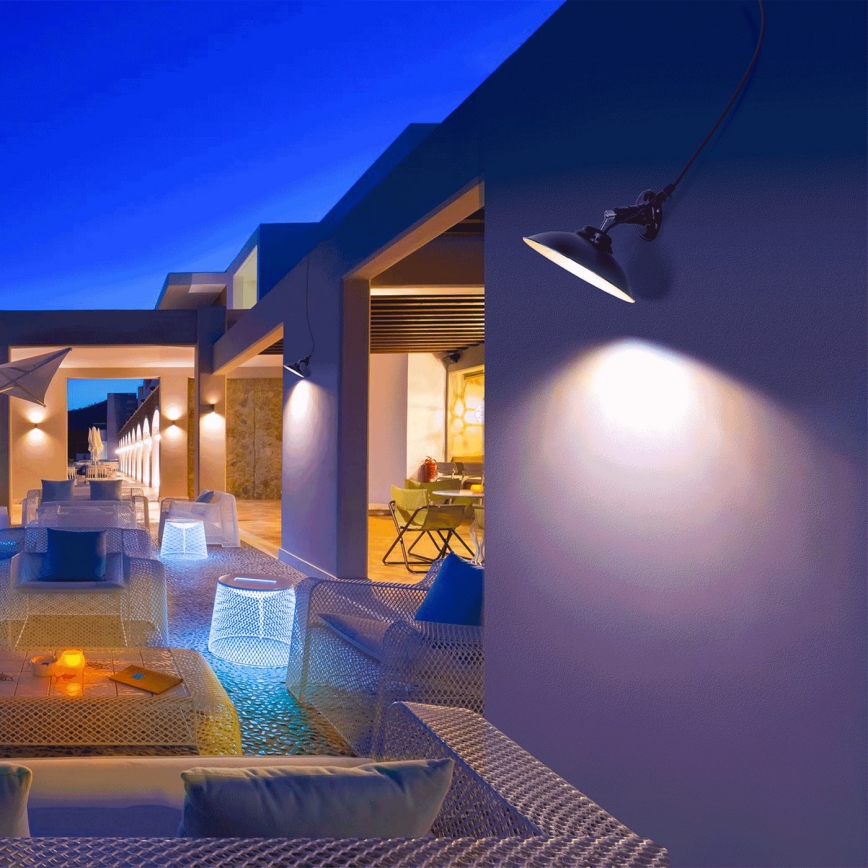 Aigostar - Світильник на сонячній батареї з LED-датчиком LED/3,2В 3000K/4000K/6500K IP65 5000 мАг з дистанційним керуванням