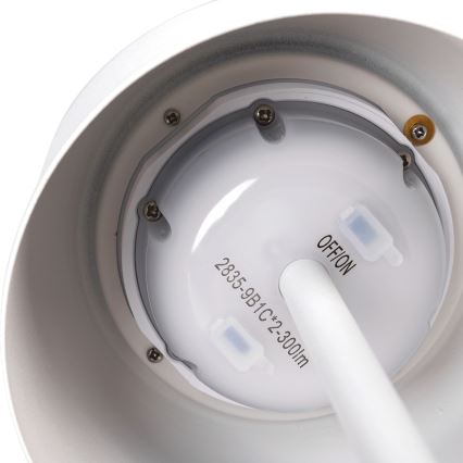 Aigostar - Світлодіодна сонячна настільна лампа з регулюванням яскравості LED/3W/5V 2200mAh біла IP54