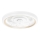 Aigostar - LED Стельовий вентилятор з регулюванням яскравості LED/40W/230V 2700/4000/6500K діаметр 50 см + пульт дистанційного керування білий