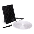 Aigostar - LED Стрічка на сонячній батареї з регулюванням яскравості LED/20W/3,2V 20 м 6500K IP65 + пульт дистанційного керування