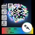 Aigostar - LED уличная декоративная гирлянда 100xLED/8 функций 10 м IP44 многоцветная