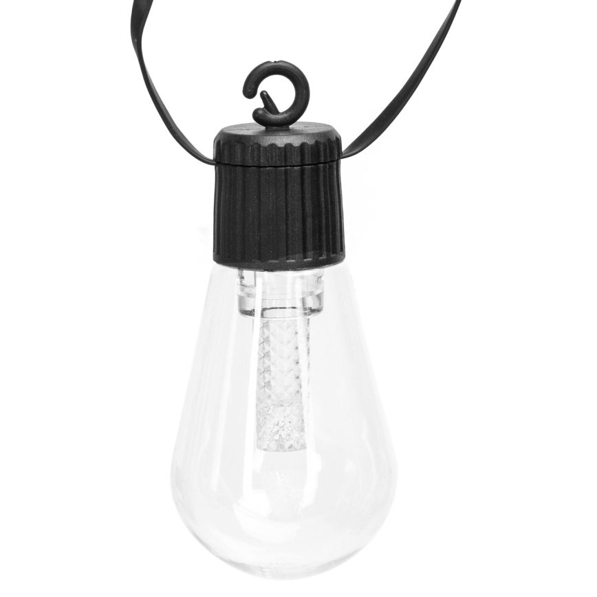 Aigostar - LED Уличная декоративная гирлянда 10xLED/8m IP44 холодный белый