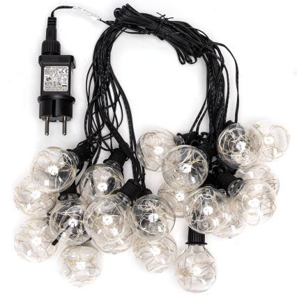 Aigostar - уличная декоративная LED-гирлянда, 160 светодиодов, 10 м, IP44, холодный белый