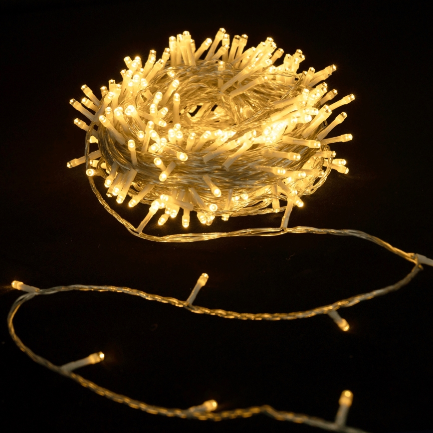 Aigostar - LED уличная рождественская гирлянда, 600 светодиодов, 30 м, IP44, тёплый белый