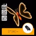 Aigostar - LED вулична декорація 504xLED IP44 теплий білий метелик