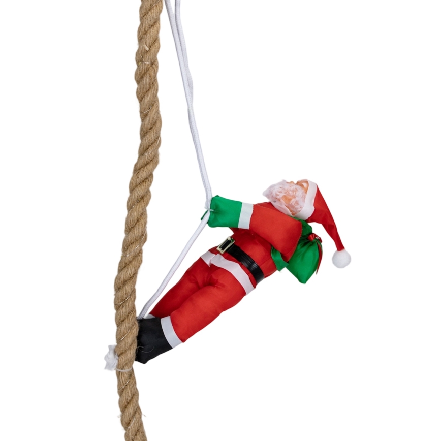 Aigostar - LED вулична різдвяна декорація LED/4xAA IP44 парашут Санта-Клаус