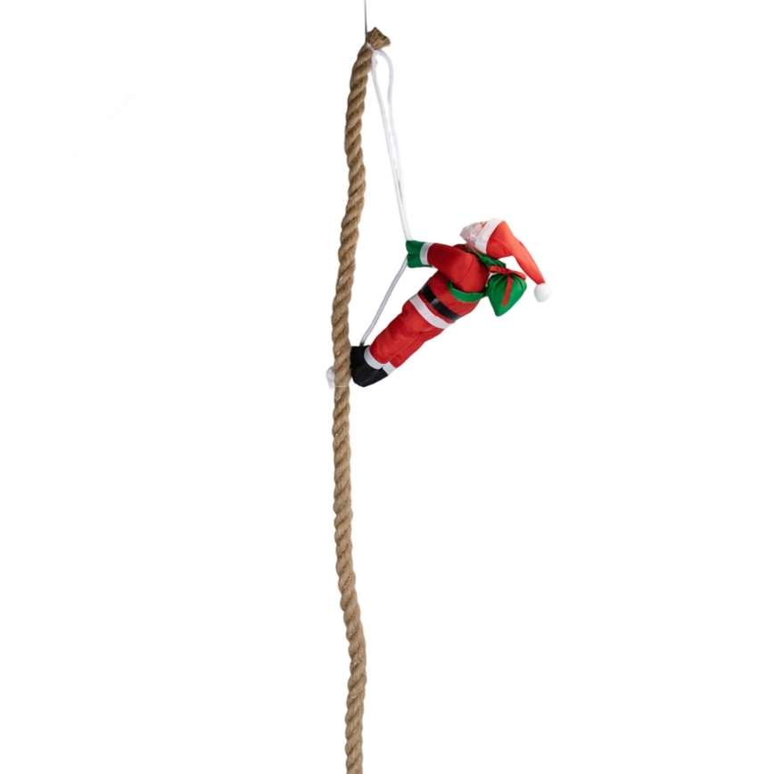 Aigostar - LED вулична різдвяна декорація LED/4xAA IP44 парашут Санта-Клаус